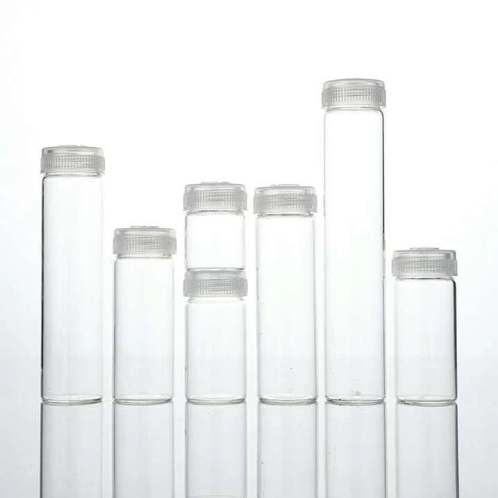 Glass Tubes With Caps